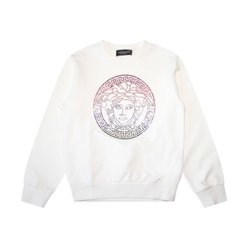 Versace - White Cotton Sweatshirt