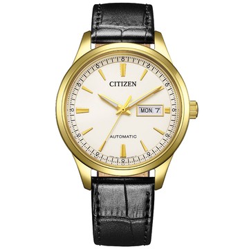 CITIZEN Mechanical 台灣限量 日期機械腕錶 錶 手錶 送禮 NY4059-09A