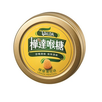 【VALDA 樺達】喉糖（檸檬薄荷口味）50g