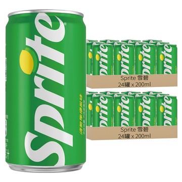 Sprite 雪碧 迷你罐 Original  200ml  48罐