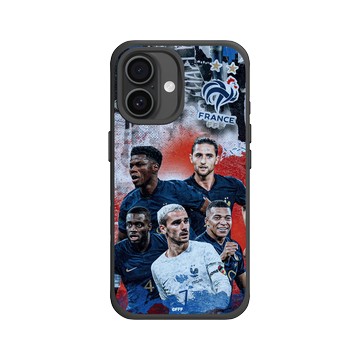 iPhone 16 SolidX 黑 - FFF - France National team - Mix Jerseys