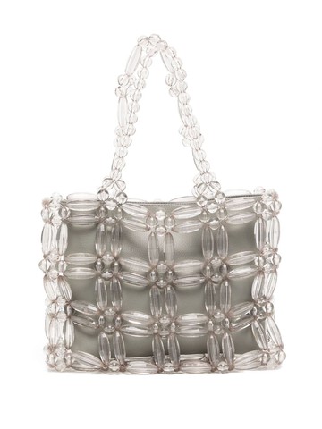 0711 - Marisha tote bag - women - Polyurethane/Acrylic - One Size - Grey