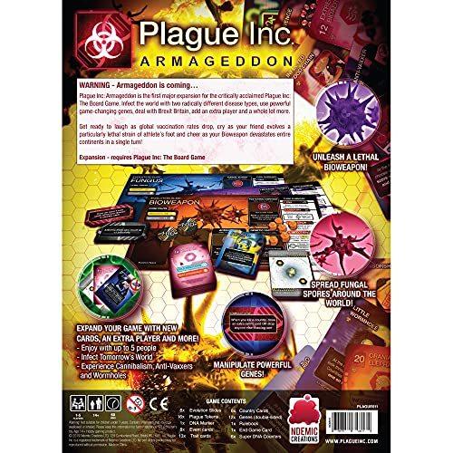 Plague Inc. ボードゲーム拡張 大人とティーン向けの戦略ボードゲーム