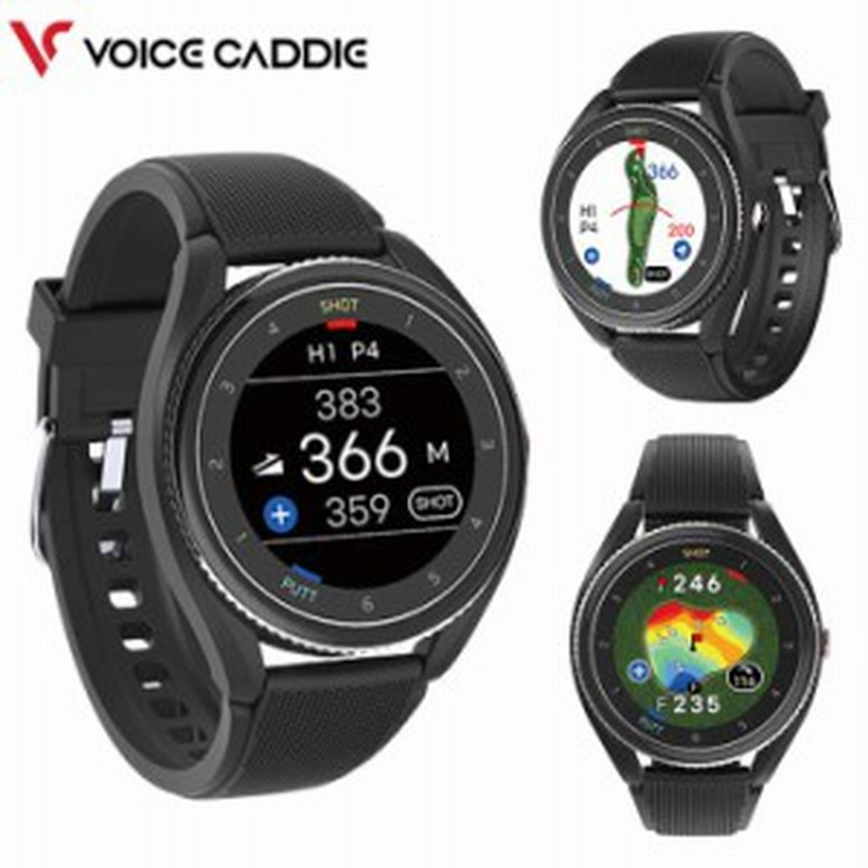 ボイスキャディ GPSスマートゴルフウォッチ T9 ブラック 最新GPSゴルフ