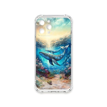 iPhone 13 Pro Max 殼 TRON IPhone 13 PRO MAX 大海土豪鯨魚系列 四角防摔殼 手機殼