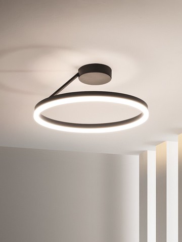 臥室燈簡約現代新款主臥燈北歐吸頂燈極簡書房燈精致房間燈