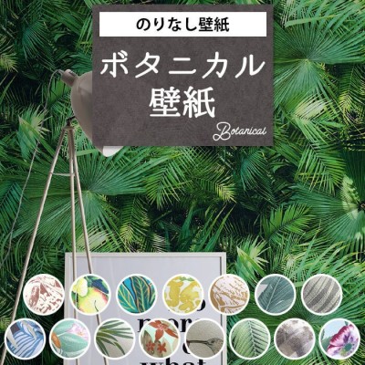 壁紙 ボタニカル柄 ジャングル 南国 リゾート のりなし クロス おしゃれ 緑 モンステラ フラワー 花柄 壁紙張り替え Diy リフォーム 国産壁紙 賃貸 Diy 通販 Lineポイント最大0 5 Get Lineショッピング