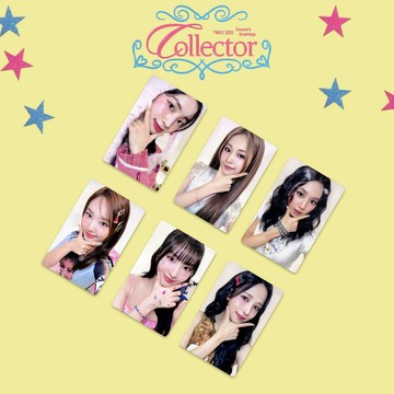 ⭐韓國代購正版預售⭐TWICE 2025 season greeting檯曆小卡 COLLECTOR周邊小卡新年小卡