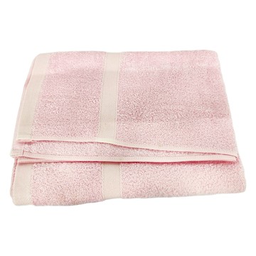 LIFE 來福牌 甜蜜素色浴巾 69*137CM 100%棉 台灣製  粉色  1條