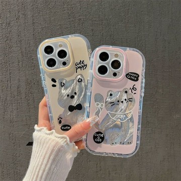 可愛貓iPhone17promax手機殼蘋果16防摔11/12/13潮14創意15防摔