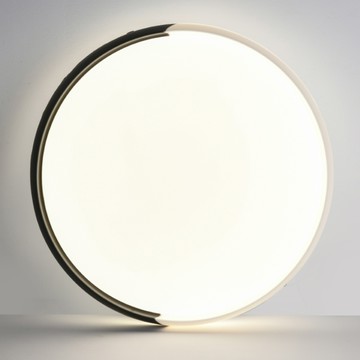 honey comb LED54W遙控調光調色臥室吸頂燈 50 x 5公分 簡約現代風格  黑色 + 白色