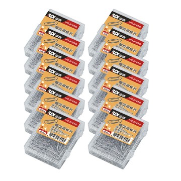 【SDI 手牌】28mm  圓型 迴紋針 塑膠盒 150支入盒  12盒/組 0702G