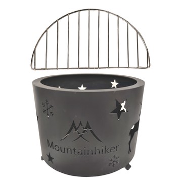MOUNTAINHIKER 山之客 繁星桶 新款 SZK522 烤網  黑色  1個