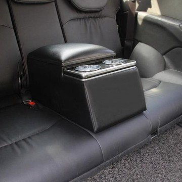 適用豐田酷路澤大眾汽車后排扶手箱改裝手扶箱卡車座椅扶手軟墊