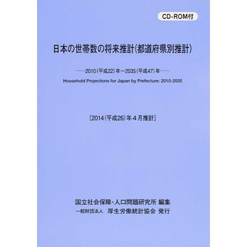 日本の世帯数の将来推計(都道府県別推計)