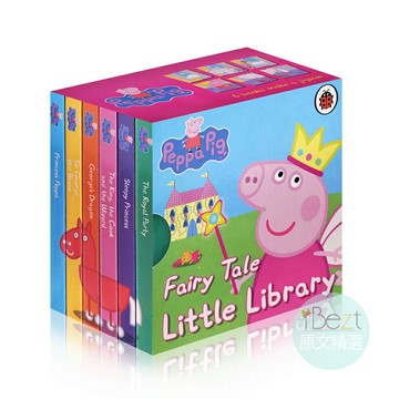 Peppa Pig︰Fairy Tale Little Library(6 Books) | 粉紅豬 | 佩佩 | 繪本 |