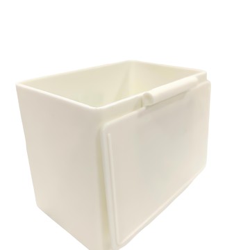 echo 多用途收納盒 3個  白色  1層