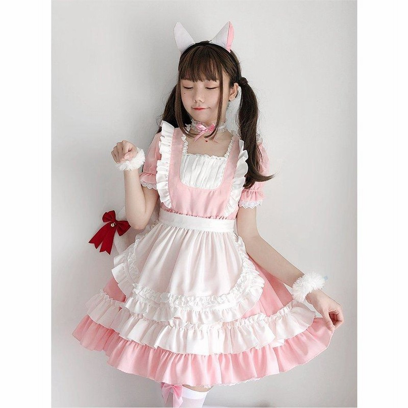 ロリータ メイド衣装 ゴシック ロリータ衣装 ゴスロリ 美少女 