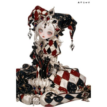 【6 月新品】07-133-0270 人物貼紙 馬戲團風格