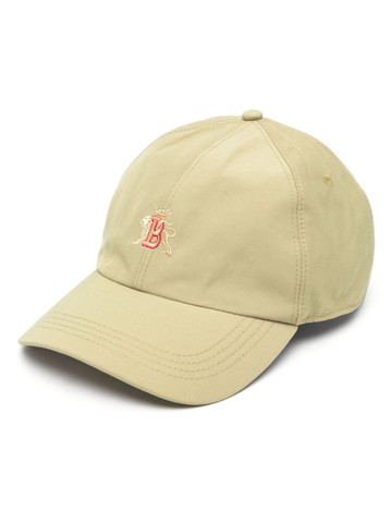 Baracuta - logo-embroidered cotton baseball cap - men - Cotton/Polyester/Cotton - One Size - Neutrals
