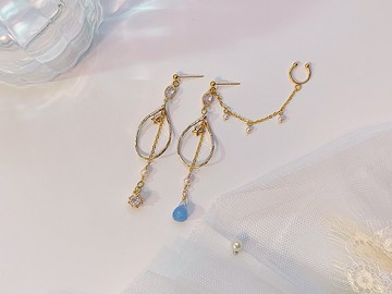 白色聖誕 | 希望與寄託 耳環