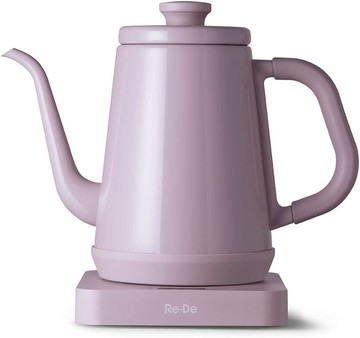 日本代購 Re・De Kettle 時尚熱水壺 RD-K002MP 2023新色薰衣草 8段式溫控 泡麵 泡茶 汆燙食材