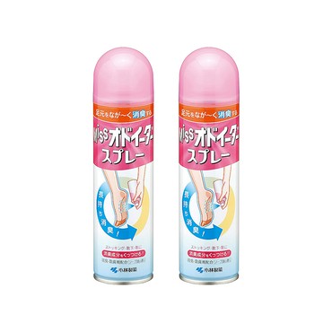 (2罐)日本小林製藥-MISS鞋內強力消臭皂香噴霧150ml/罐