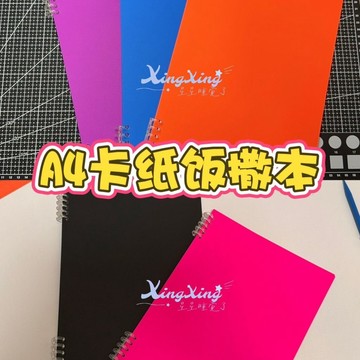 🔥臺灣出貨🔥飯撒牌 飯撒本 材料 · A4 卡紙 十張 有 活頁扣 + 已打孔 加厚 diy