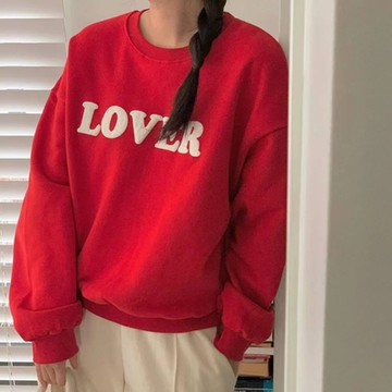 正韓T恤 立體字母長袖T恤FIE1046-創翊韓都