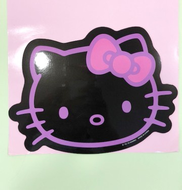 【震撼精品百貨】Hello Kitty 凱蒂貓~凱蒂貓 HELLO KITTY 車用大磁鐵-頭