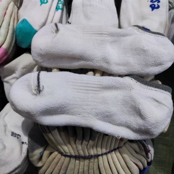 20雙25元包郵男女士加厚毛巾底四季戶外運動短襪外貿庫存便宜襪子