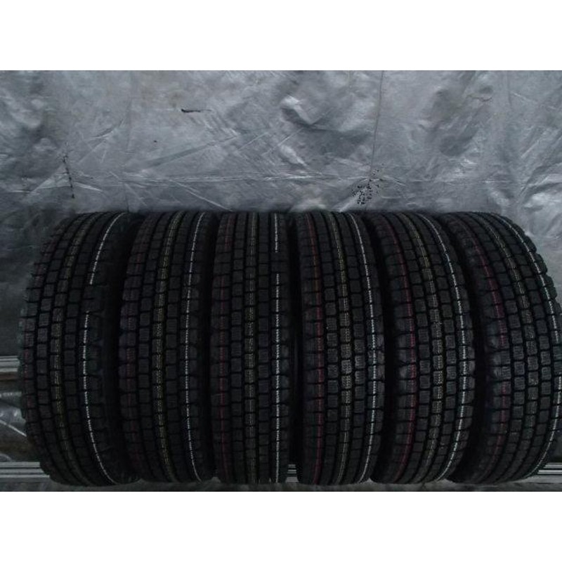 ブリヂストン W910 225/80R17.5 123/122L 新品 6本セット スタッドレス