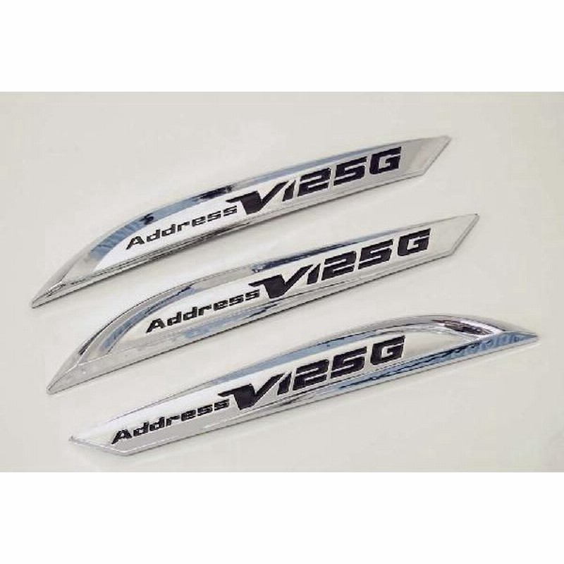 スズキ アドレスv125 Cf46a エンブレム 新品 バイクパーツセンター 通販 Lineポイント最大0 5 Get Lineショッピング