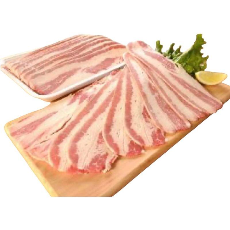 業務用 アメリカ産 牛バラ スライス 1kg(100g×10P) 冷凍