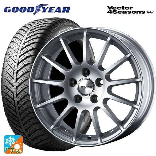 BMW 3シリーズ(F30/F31)用 205/60R16 92H グッドイヤー ベクターフォーシーズンズ ハイブリッド アーヴィン F01オールシーズンタイヤホイール  4本セット | LINEショッピング