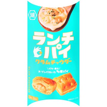 湖池屋 奶油巧達濃湯風味派 33g