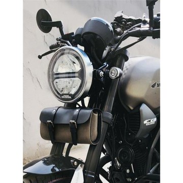 復古摩托車頭包自行車包休閑車鎖包防水工具包小牛電動車機車邊包