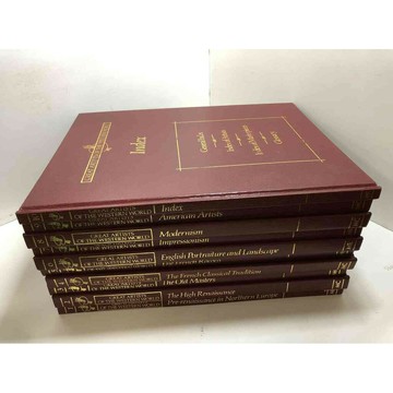 【雷根360免運】【送贈品】西方偉大藝術家 1-10冊合售#原文書#無釘章  #八成新【P-W1712】