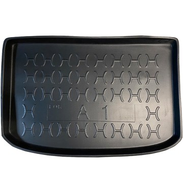 Audi e系列汽車用品【奧迪 AUDI 2010年 A1 3門 5門】後行李廂墊 尾廂墊 汽車防水托盤 後廂墊