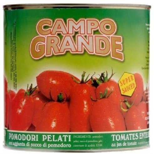 カンポグランデ ポモドーリ・ペラーティ ホールトマト 2500g ポモドリーニ・ペラーティ トマト缶
