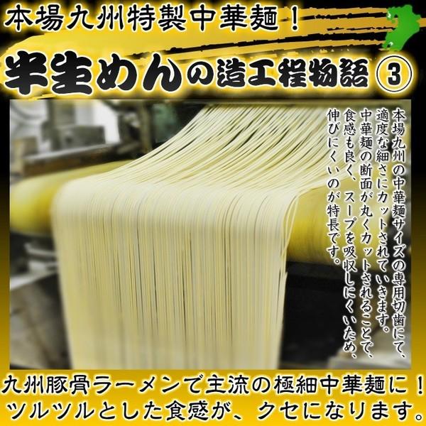 ラーメン　お取り寄せ　本場とんこつラーメン人気2種6人前セット　久留米風九州男児味＆ピリ辛風とんこつ先生味　特製半生麺＆乾麺　選べる3パターン