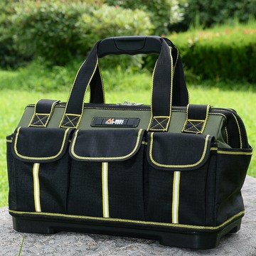 多功能工具包電工專用收納袋家庭維修收納包加厚耐磨工具袋便攜大{鑫弘-工葉電器}可開發票