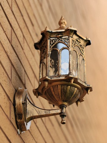 戶外壁燈歐式花園壁燈別墅庭院燈防水陽臺室外燈外墻掛燈過道燈