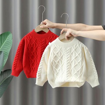 兒童秋款毛衣2026春秋新款兒童韓版麻花毛線衣洋氣寶寶秋季套頭