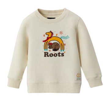 新年限定Roots 小童-YEAR OF THE HORSE CREW 圓領上衣