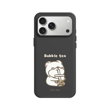 iPhone 17 Pro Max SolidX 黑 - 嗨小強 Hi John - I Love Bubble tea
