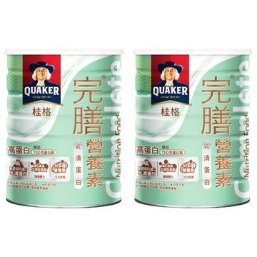 桂格 完膳乳清蛋白配方750g(粉) 2入組【德芳保健藥妝】⭐超商限最多4罐⭐