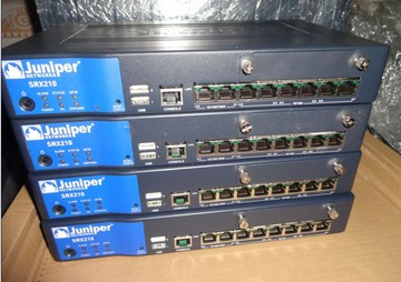 Juniper SRX210BE SRX210 SRX210H 8口全千兆 企業級防火墻