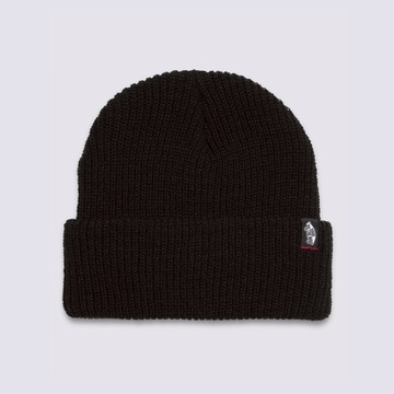 Original Shallow Cuff 黑色毛帽