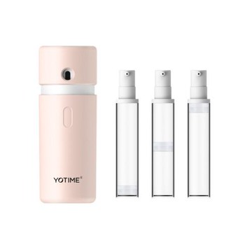 新款專利三合一隨身護膚品短途旅行洗護用品旋轉按壓磁吸分裝瓶